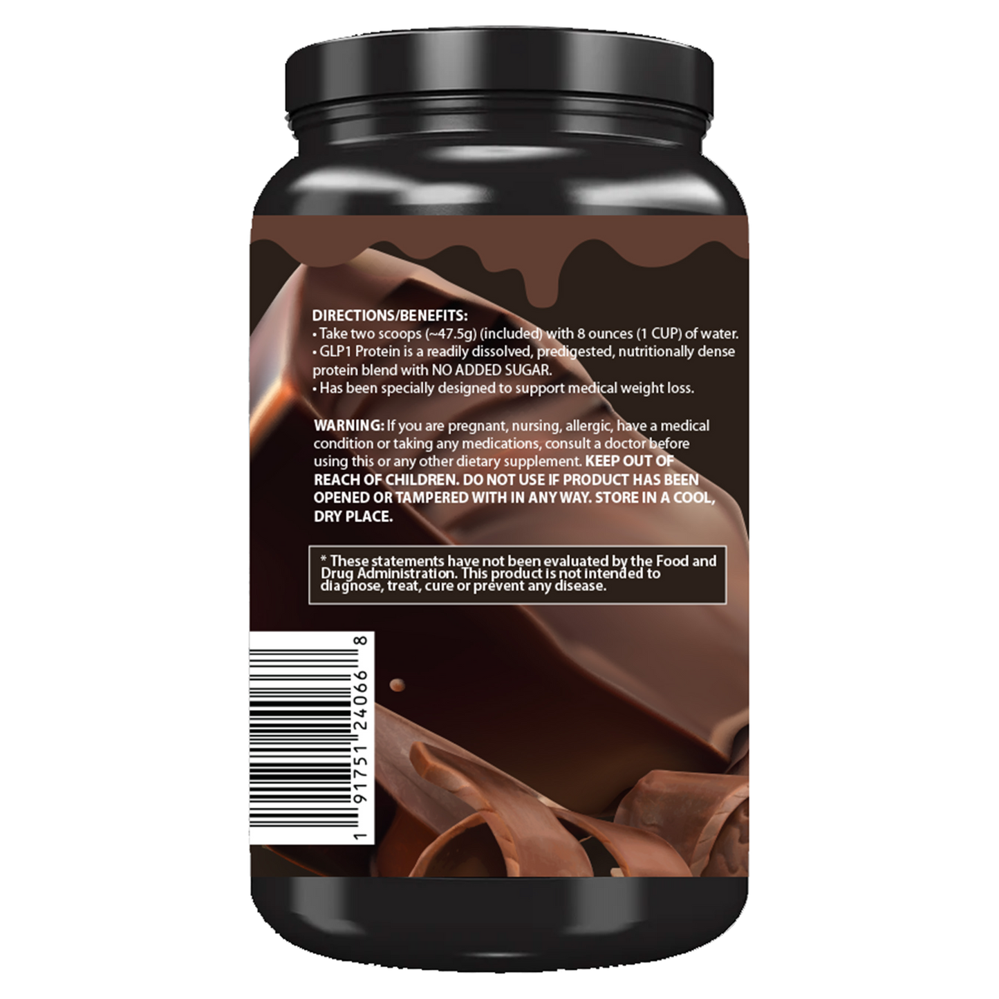 GLP-1 Support Whey Protein Isolate + Collagen + MCT Oil