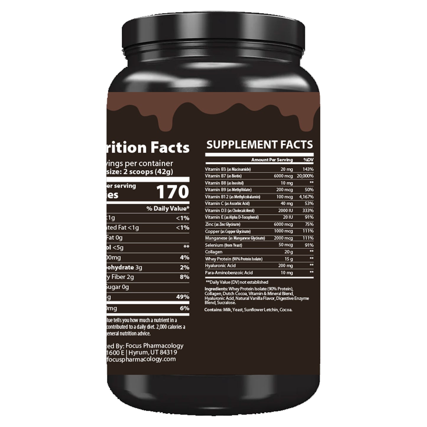 Hair, Skin, & Nails (HSN) Whey Protein Isolate + Collagen
