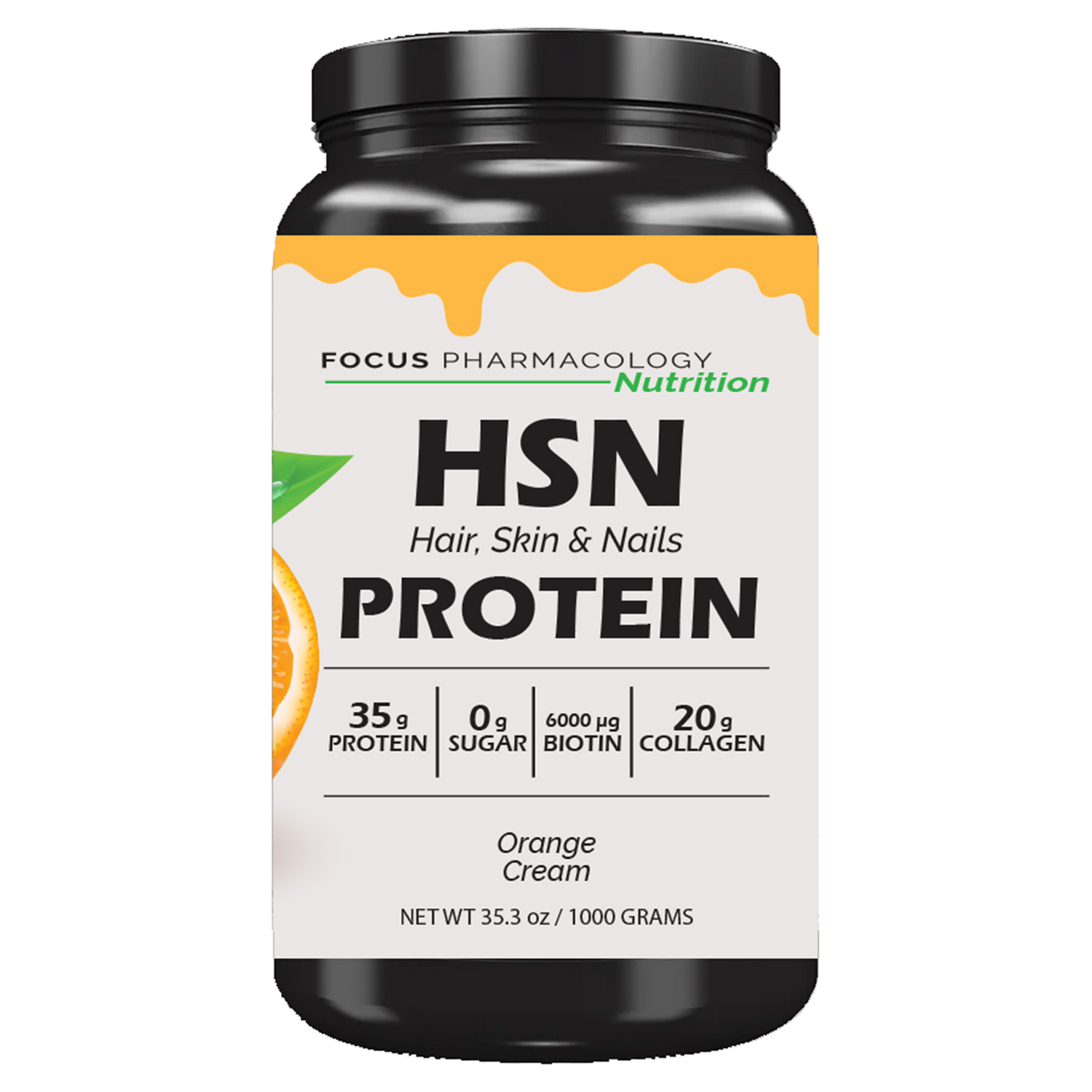Hair, Skin, & Nails (HSN) Whey Protein Isolate + Collagen