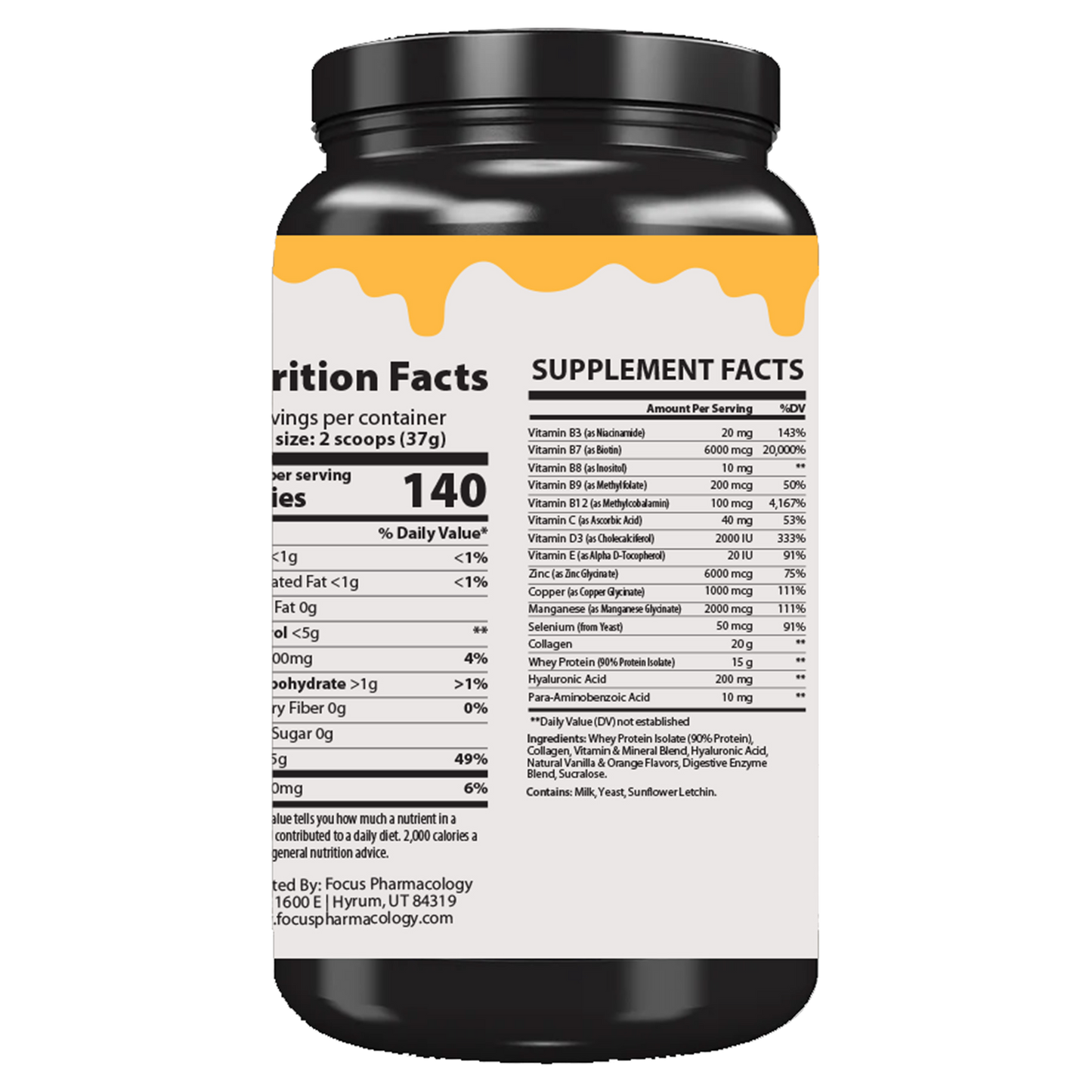 Hair, Skin, & Nails (HSN) Whey Protein Isolate + Collagen