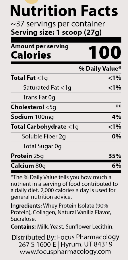 Whey Protein Isolate + Collagen