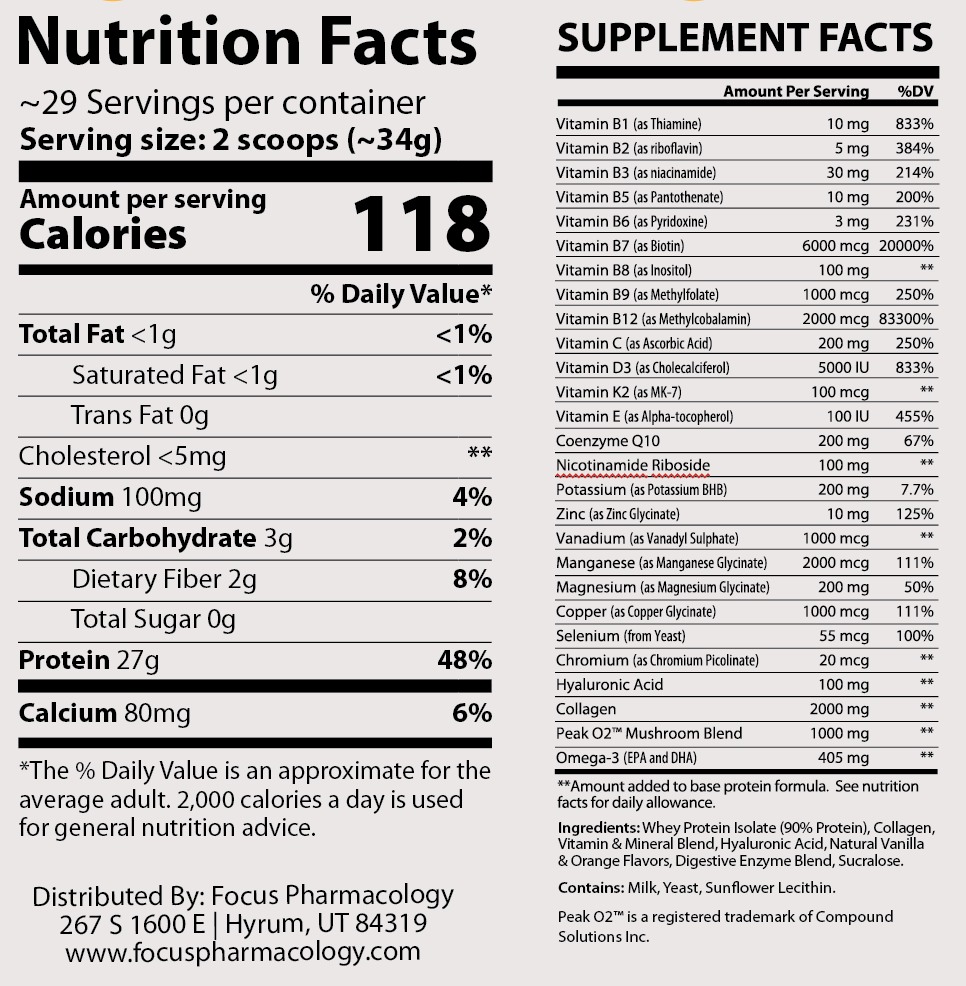 Wellness 360 Whey Protein Isolate + Collagen