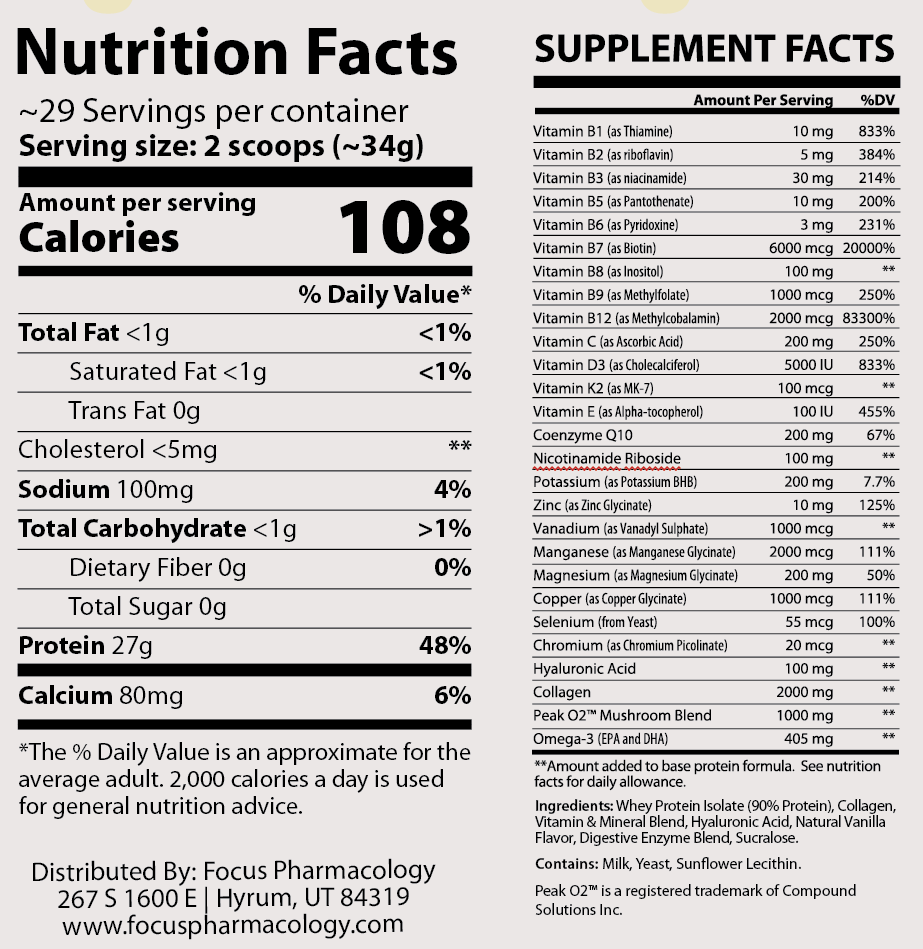 Wellness 360 Whey Protein Isolate + Collagen