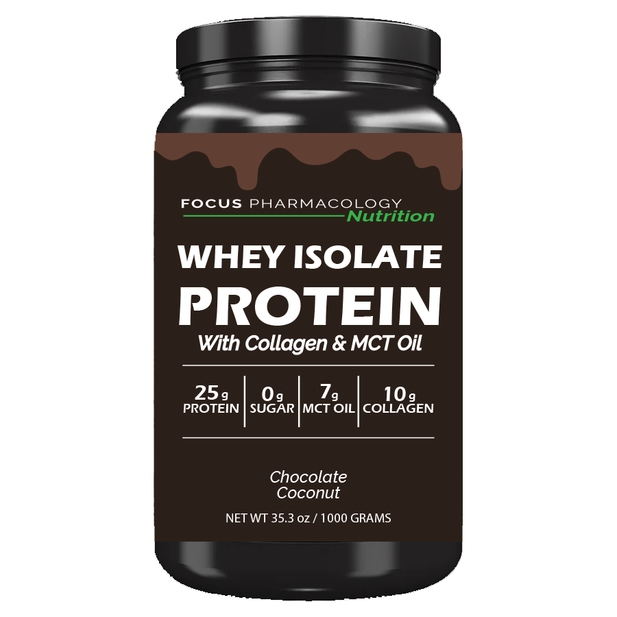 Whey Protein Isolate + Collagen + MCT Oil