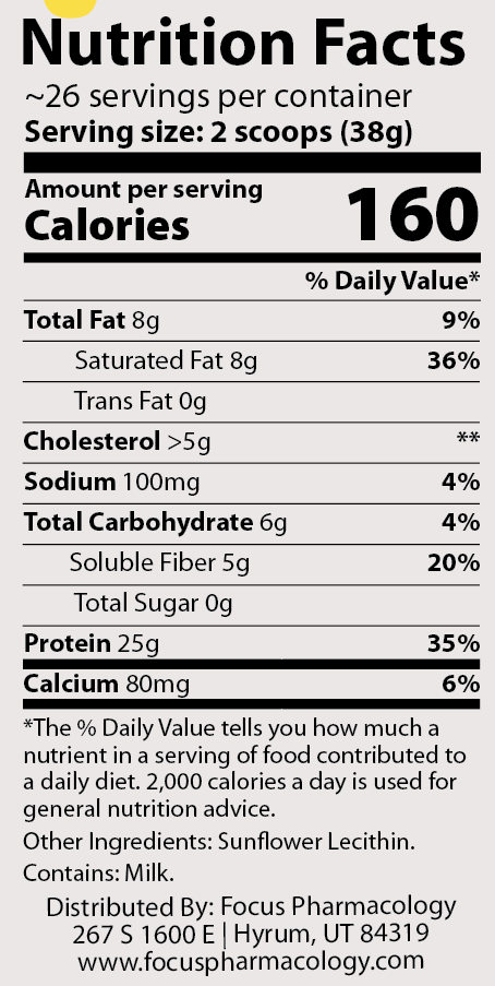 Whey Protein Isolate + Collagen + MCT Oil