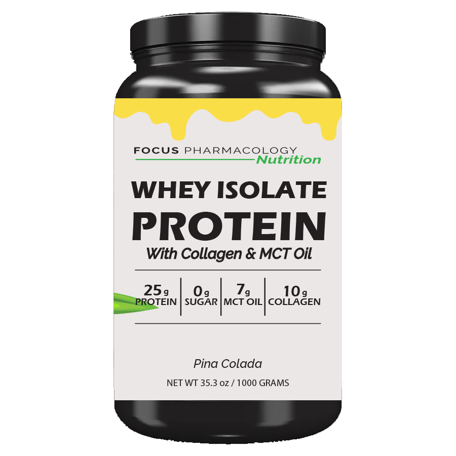 Whey Protein Isolate + Collagen + MCT Oil
