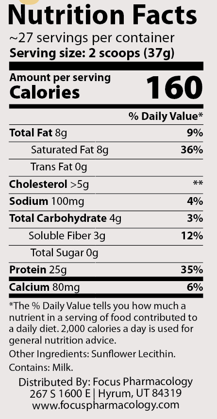 Whey Protein Isolate + Collagen + MCT Oil