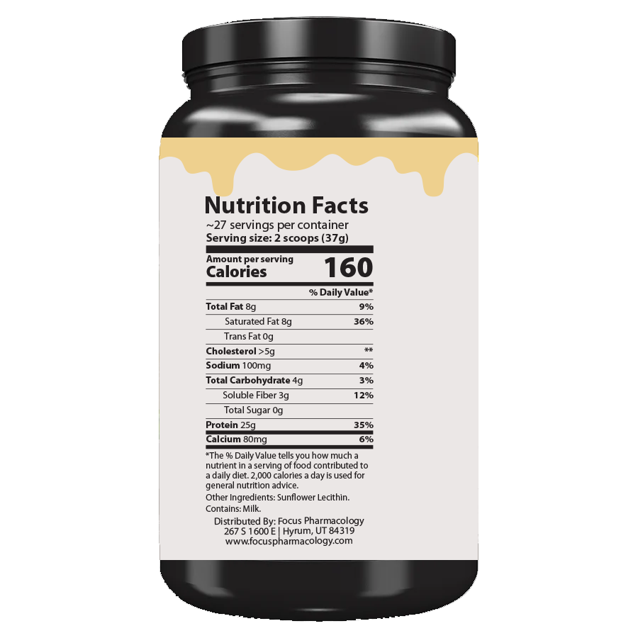Whey Protein Isolate + Collagen + MCT Oil