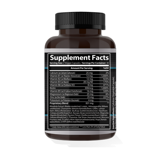 CALM: A CBD Free Anxiety Formula