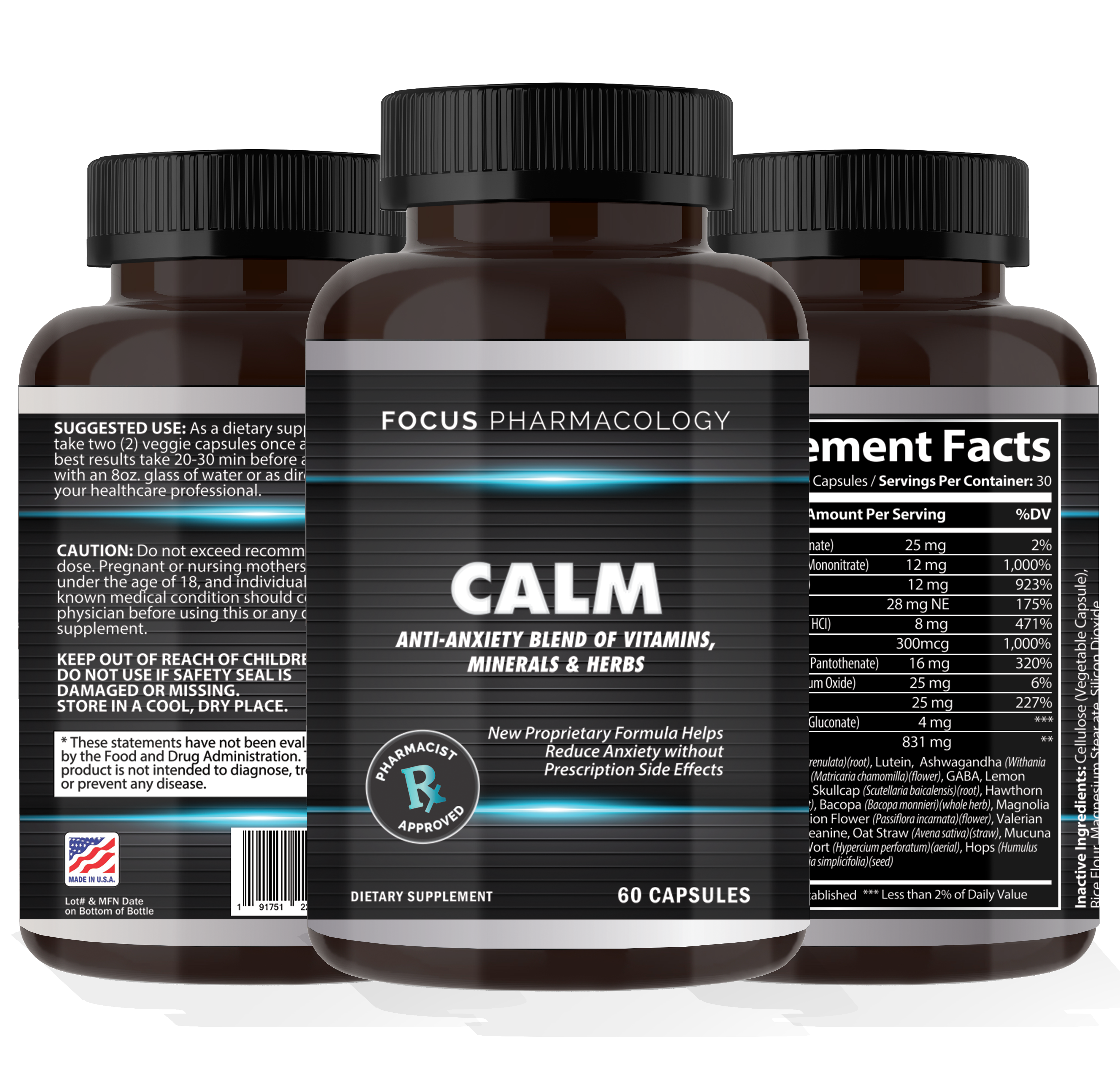 CALM: A CBD Free Anxiety Formula