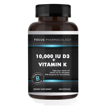10,000 IU Vitamin D3 w/ Vitamin K2