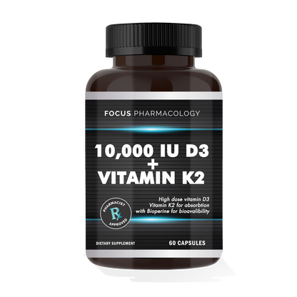 10,000 IU Vitamin D3 w/ Vitamin K2