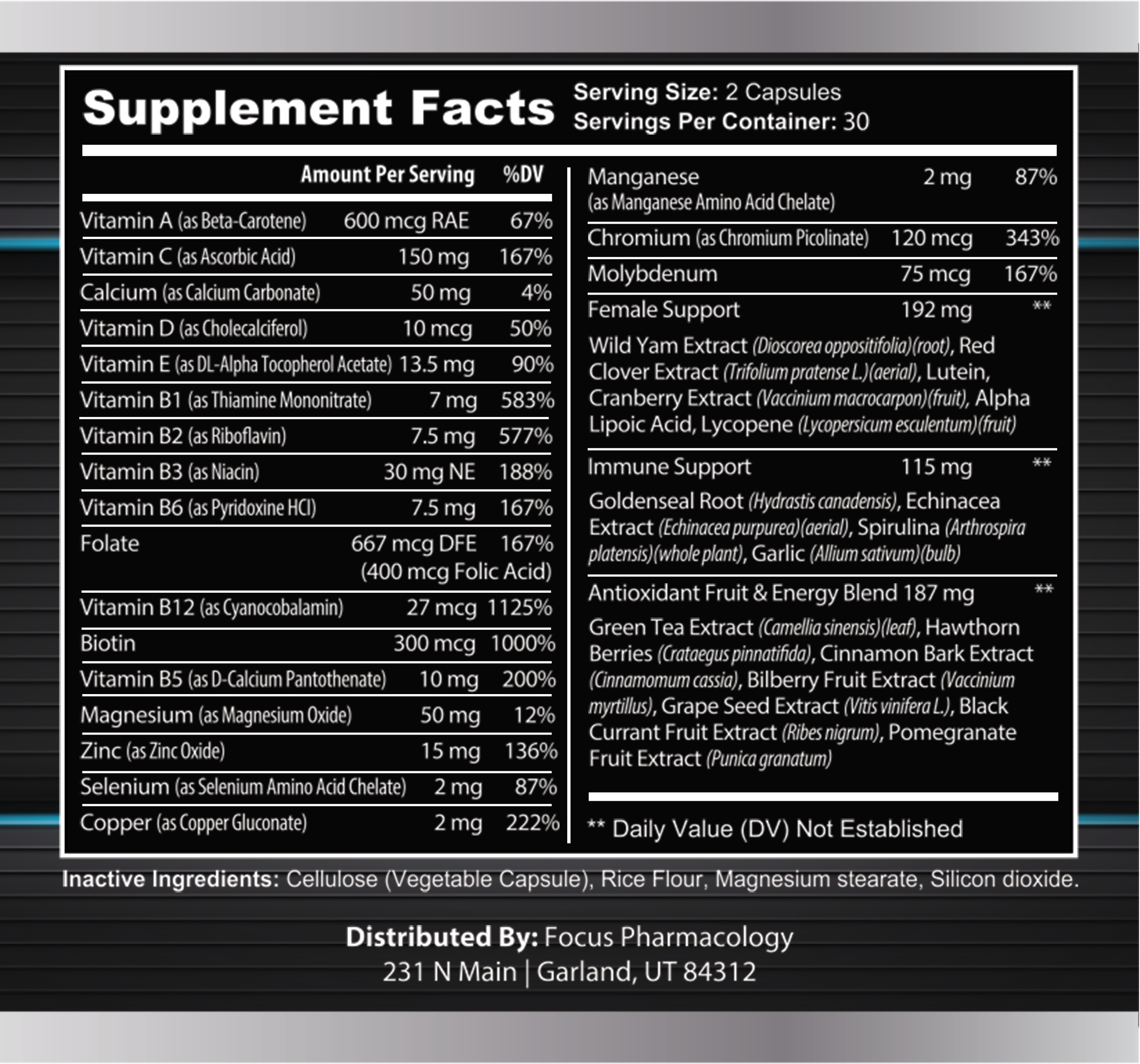Women's Daily Super Multivitamin