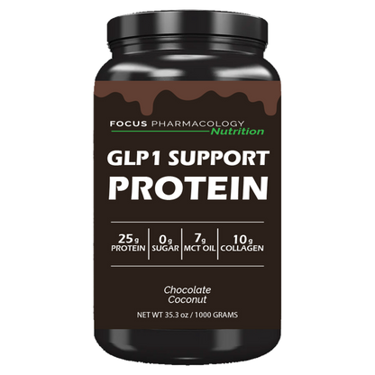 GLP-1 Support Whey Protein Isolate + Collagen + MCT Oil