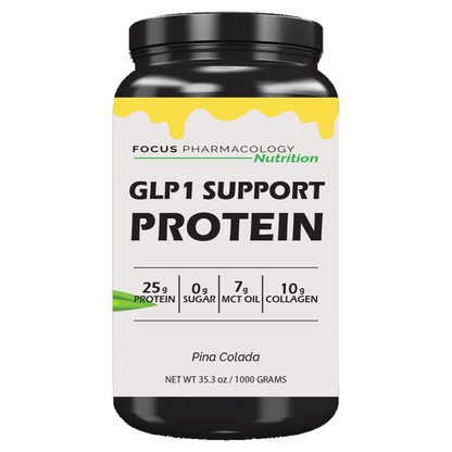 GLP-1 Support Whey Protein Isolate + Collagen + MCT Oil