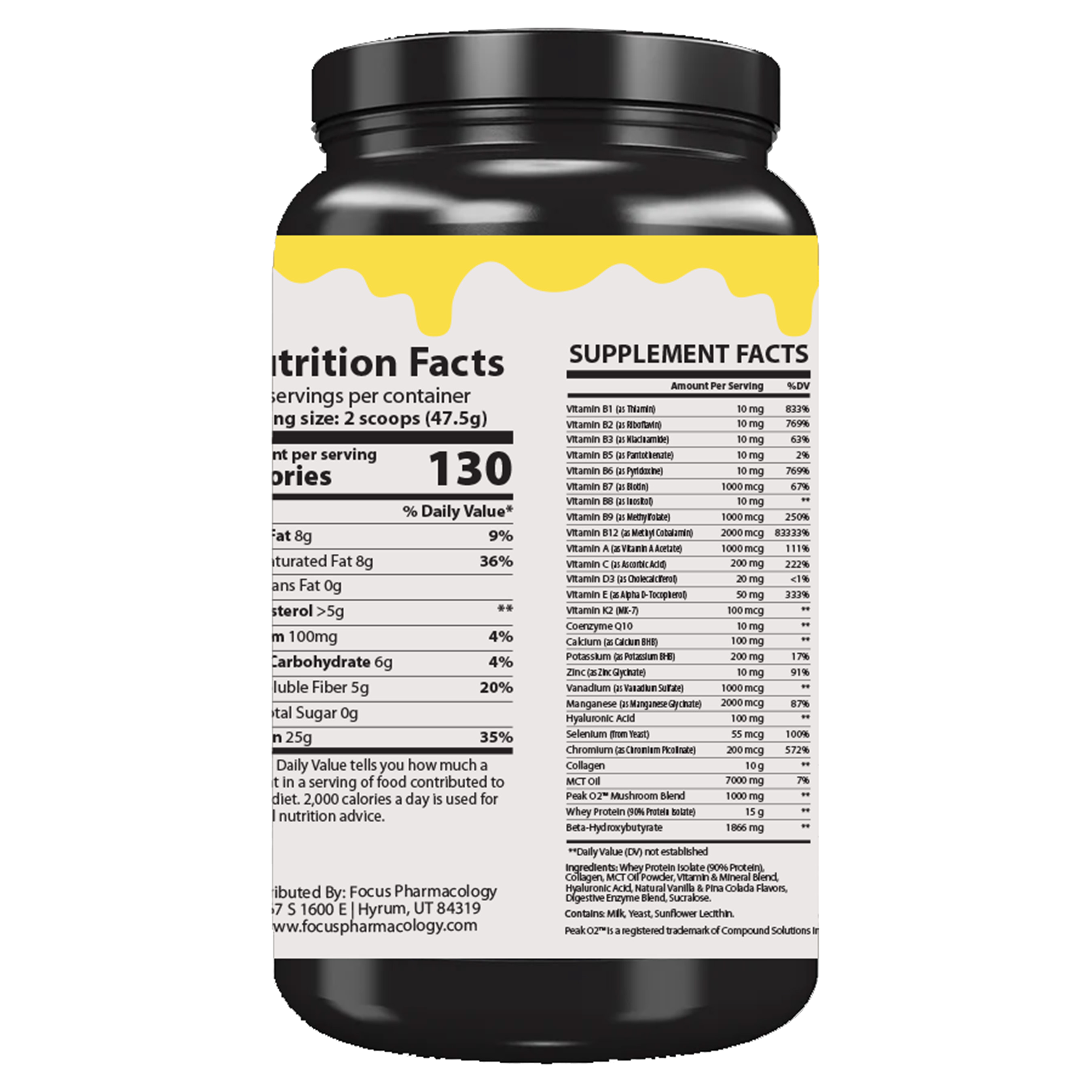 [PROGRAM] GLP-1 Support Whey Protein Isolate + Collagen + MCT Oil