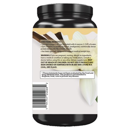 GLP-1 Support Whey Protein Isolate + Collagen + MCT Oil