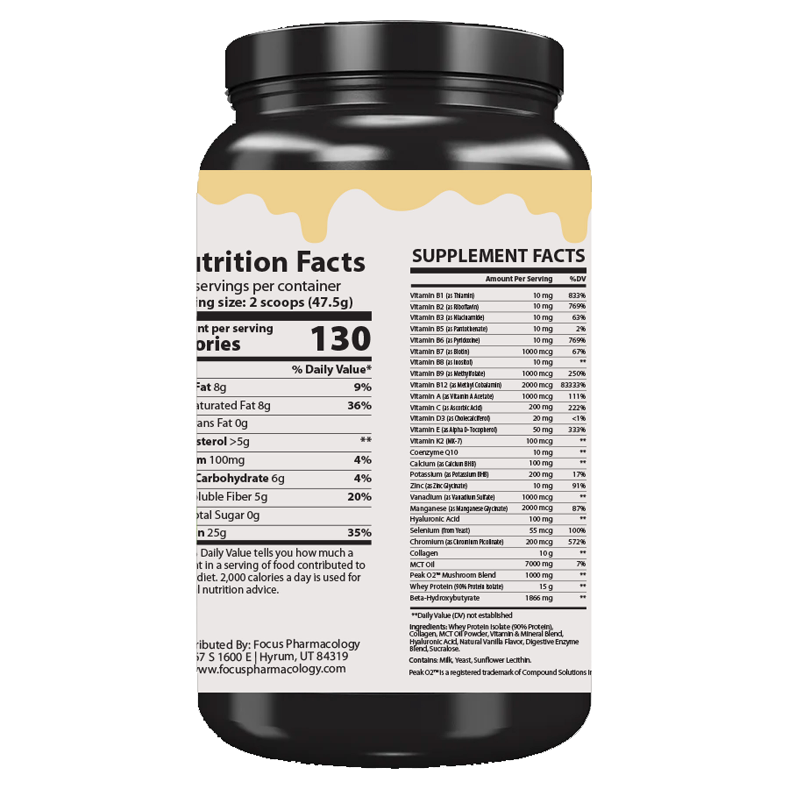 [PROGRAM] GLP-1 Support Whey Protein Isolate + Collagen + MCT Oil