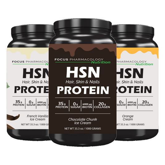 Hair, Skin, & Nails (HSN) Whey Protein Isolate + Collagen