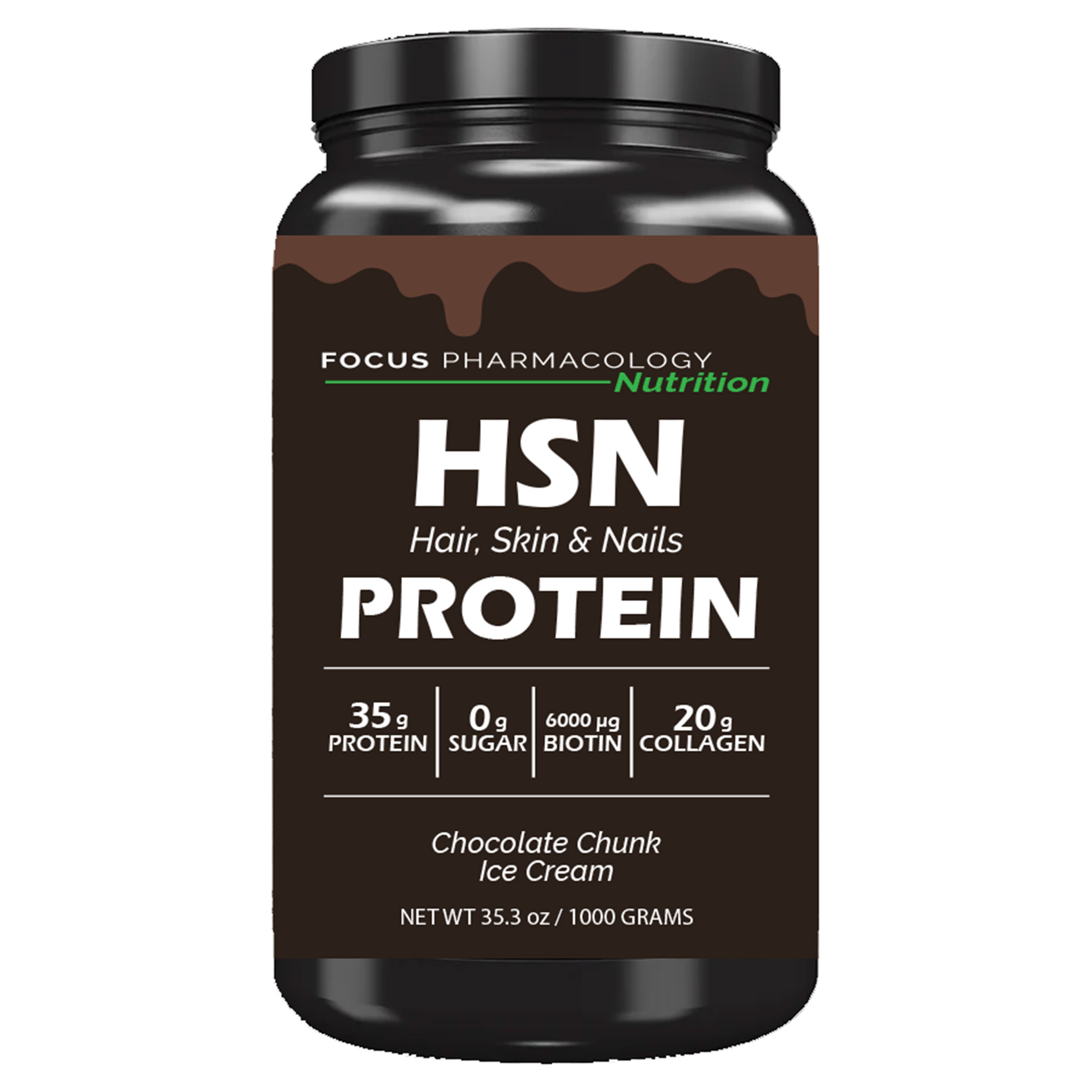 Hair, Skin, & Nails (HSN) Whey Protein Isolate + Collagen