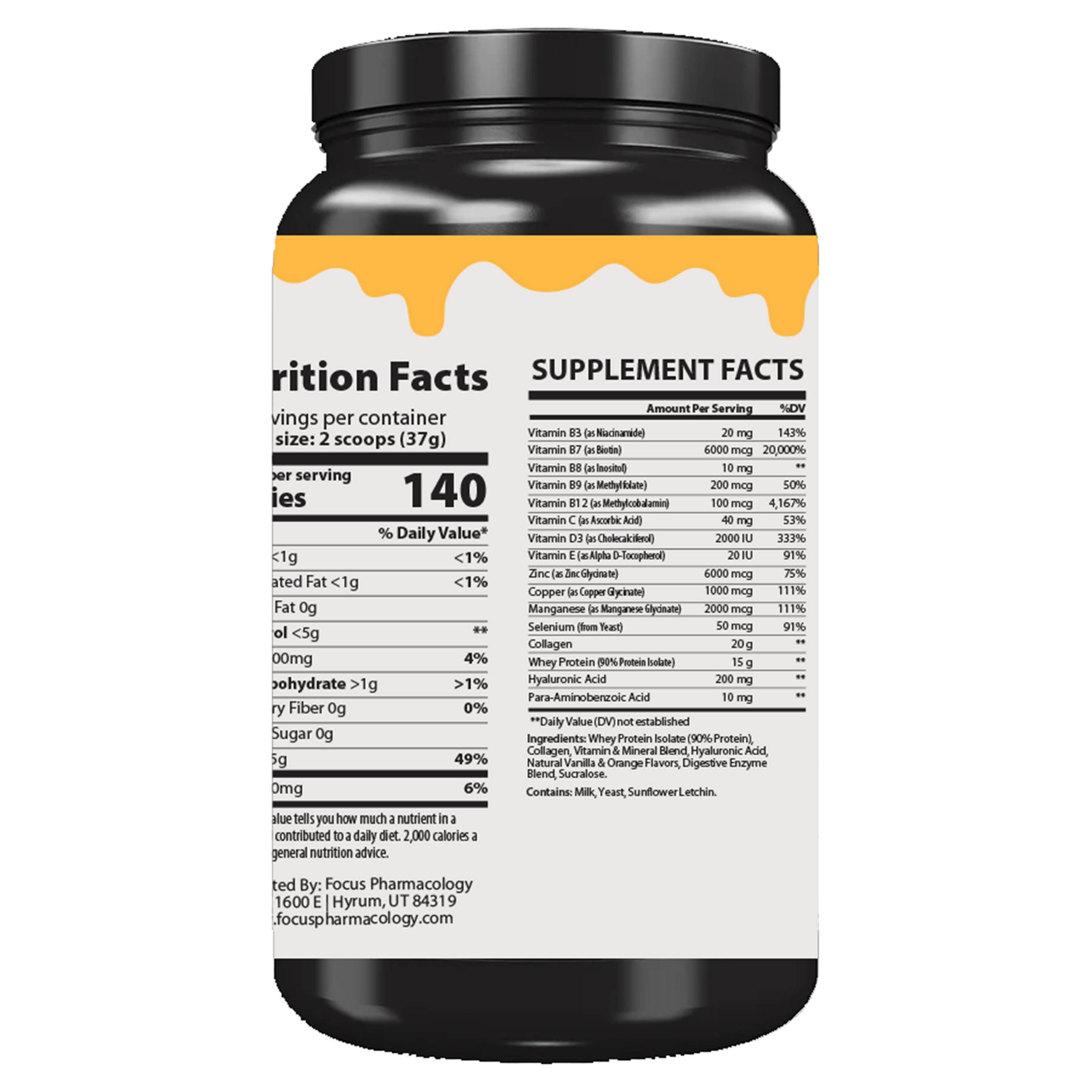 Hair, Skin, & Nails (HSN) Whey Protein Isolate + Collagen