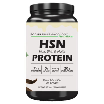 Hair, Skin, & Nails (HSN) Whey Protein Isolate + Collagen