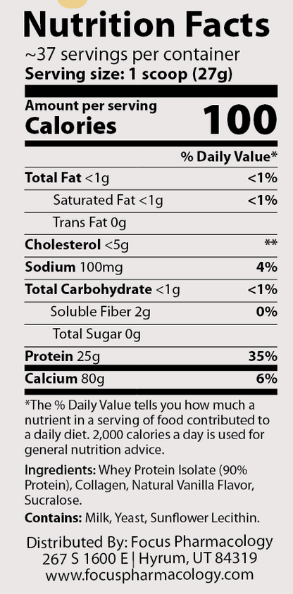 Whey Protein Isolate + Collagen