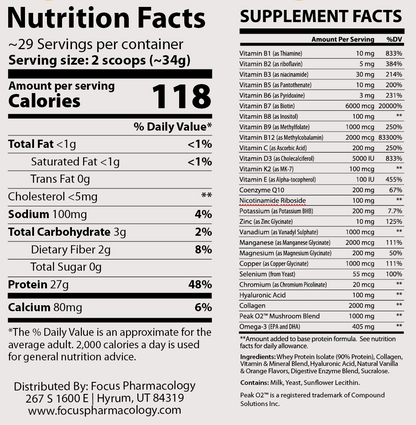 Wellness 360 Whey Protein Isolate + Collagen