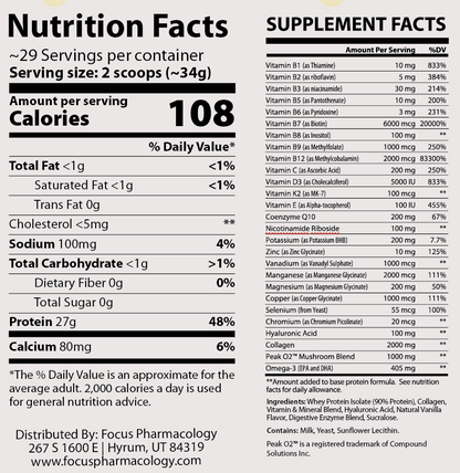 Wellness 360 Whey Protein Isolate + Collagen