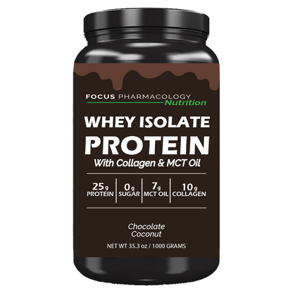 Whey Protein Isolate + Collagen + MCT Oil
