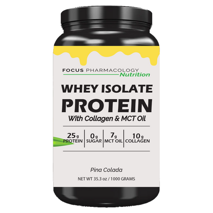 Whey Protein Isolate + Collagen + MCT Oil