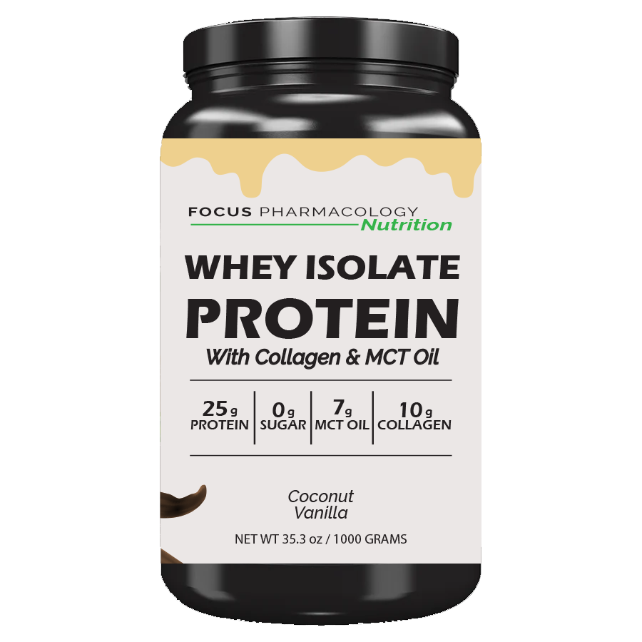 Whey Protein Isolate + Collagen + MCT Oil