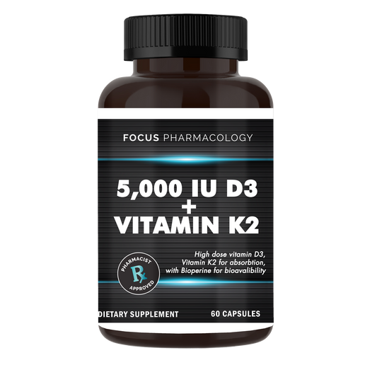5,000 IU Vitamin D3 with Vitamin K2