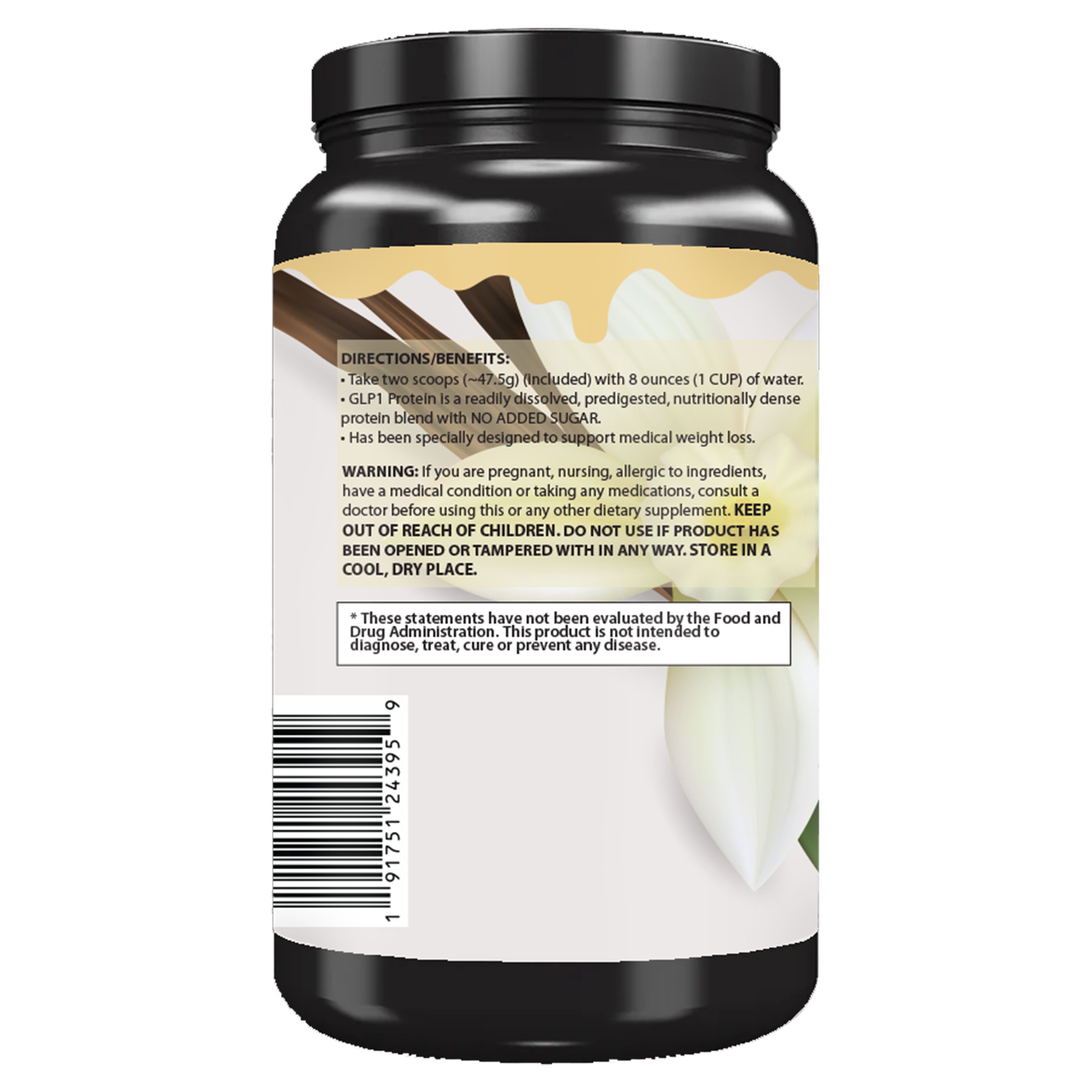 Muscle First GLP-1 Support Whey Protein Isolate + Collagen + MCT Oil