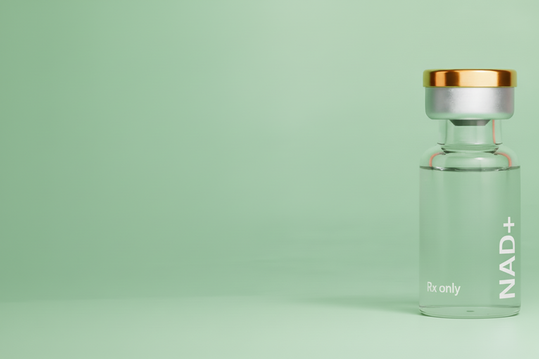 NAD+ Peptide Bottle