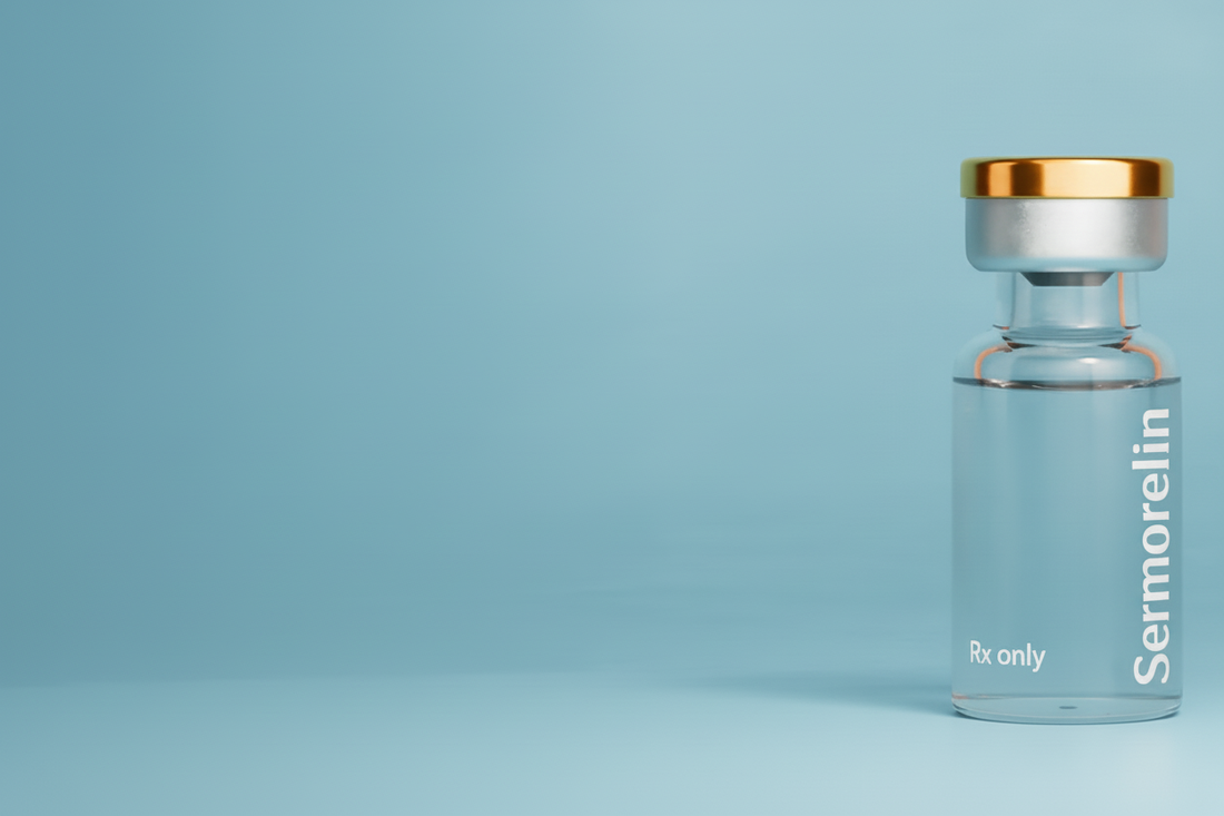 Sermorelin Peptide Bottle